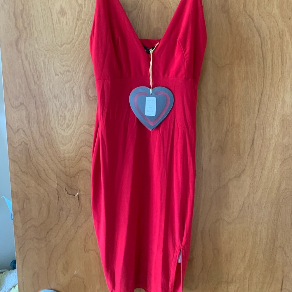 ASOS club dress in red. Size XS